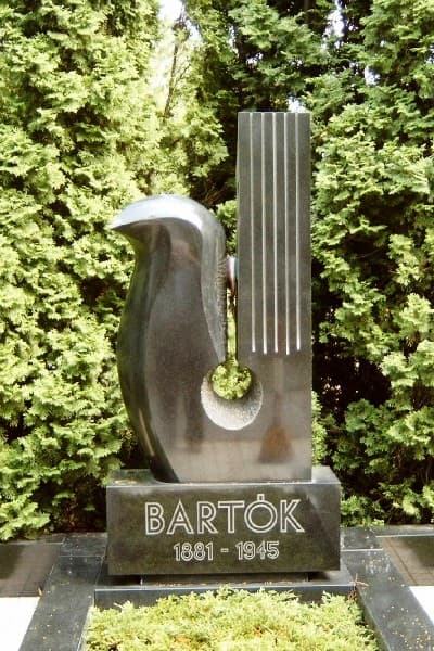 Béla Bartók's tomb