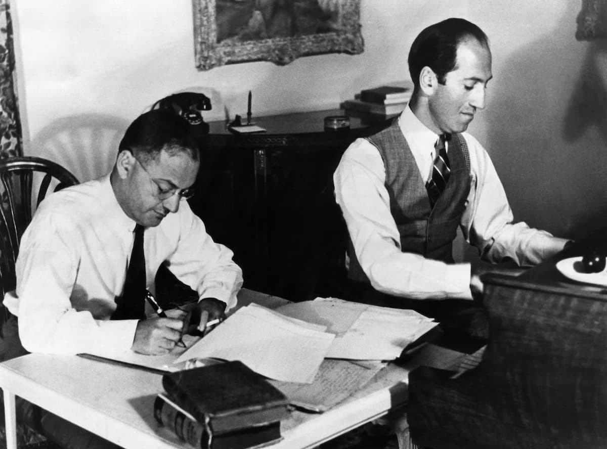 Ira and George Gershwin