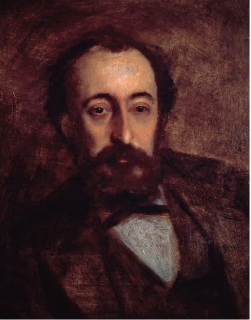 Gustave Jacquet: Portrait of Camille Saint-Saëns, 1870