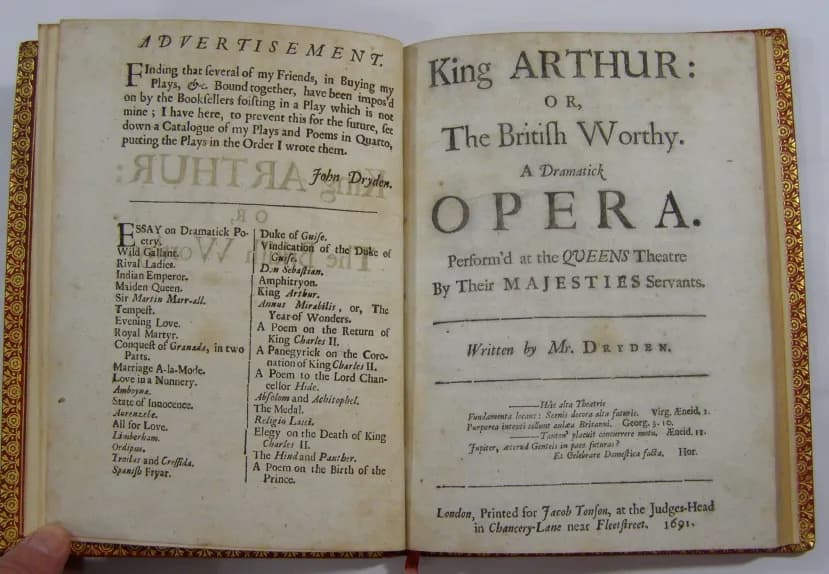 King Arthur Advertisement