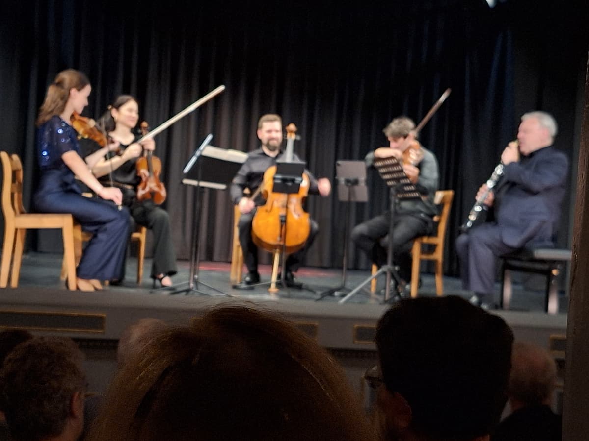 Mozart's Clarinet Quintet performance