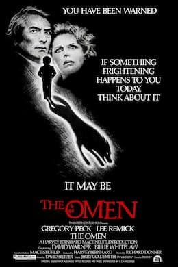 Film poster for The Omen. Copyright 2002, © 20th Century Fox