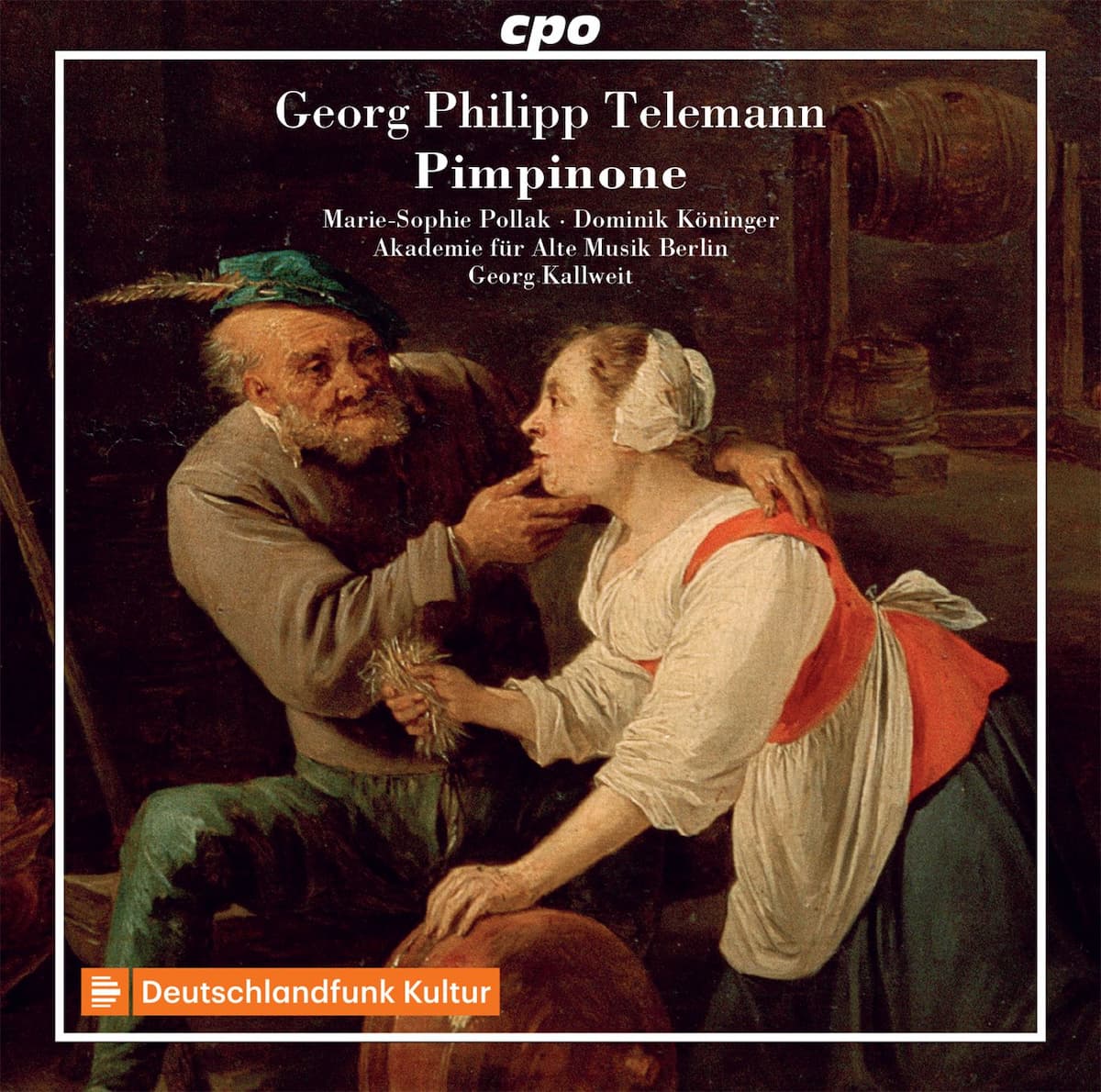 Telemann's Pimpinone album cover