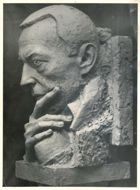 Bust of Sergei Rachmaninoff