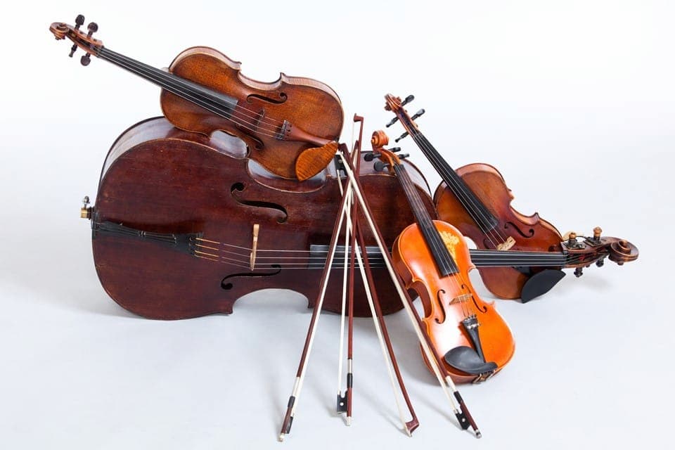 string quartet instruments