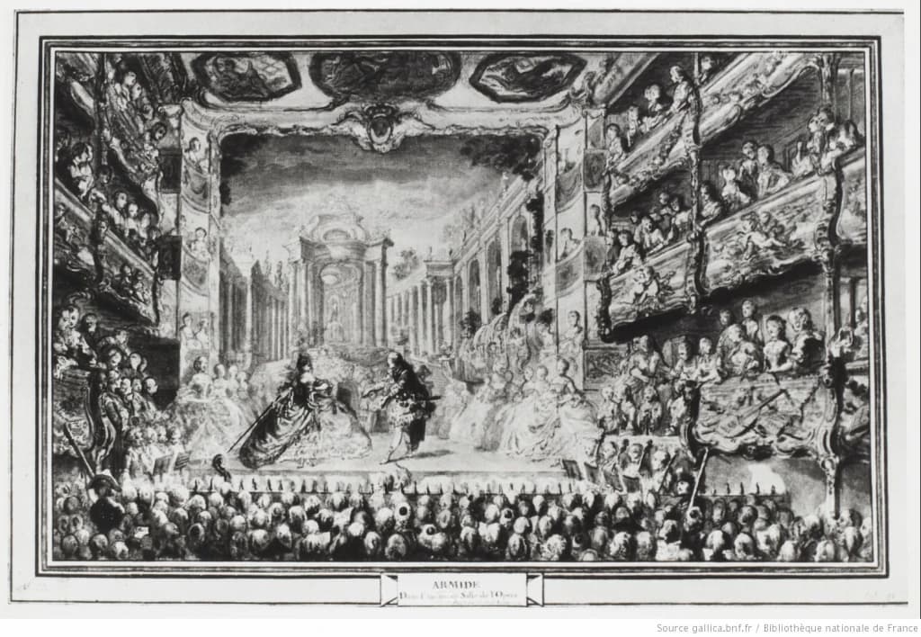 The premiere of Christoph Willibald Gluck’s Armide