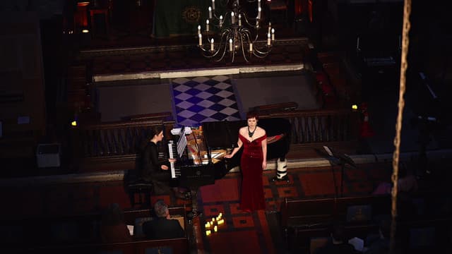 Transposed Pianist Elena Toponogova and Soprano Eleanor Penfold (Ellie)