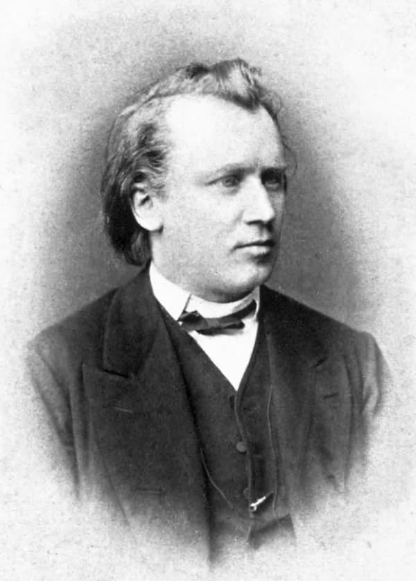 Johannes Brahms, ca 1872