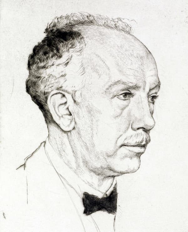 Portrait of Richard Strauss, 1917