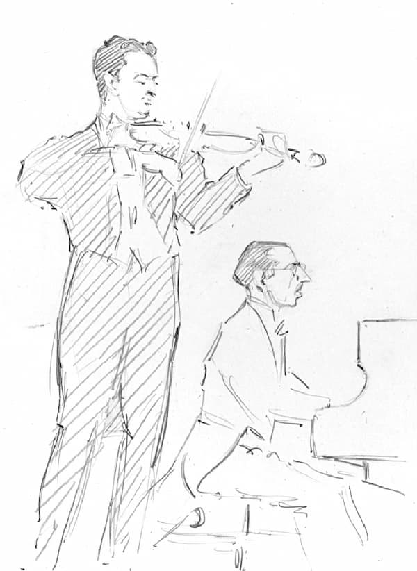 Samuel Dushkin and Igor Stravinsky