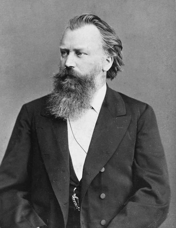 Johannes Brahms, c. 1885