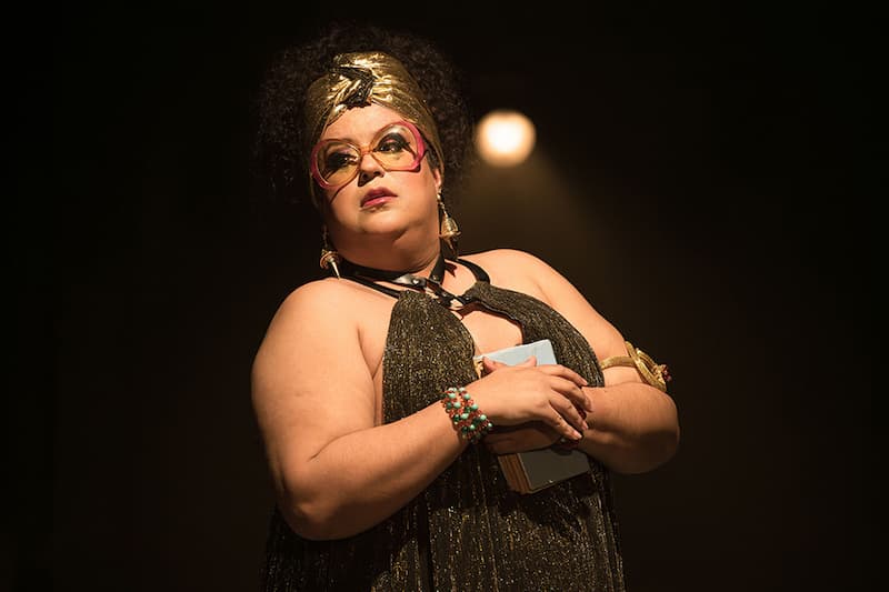 María Castillo de Lima as Cassandra, 2024 (photo by Lucia Rivero)