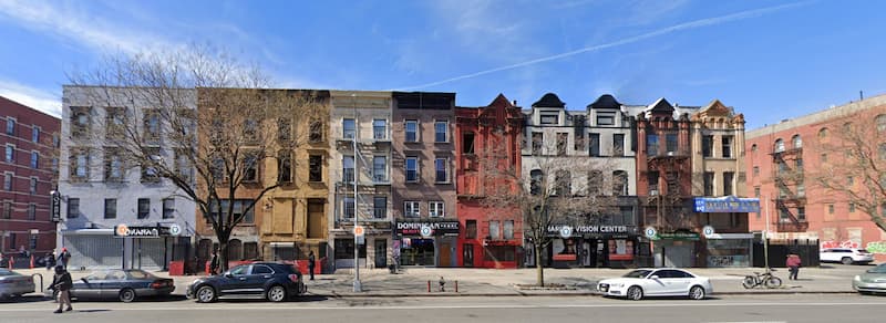 Lenox Avenue between 132nd and 133rd Streets, March 2023 (Google Streetview)