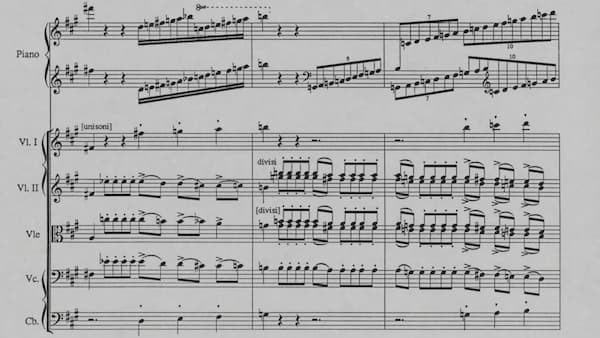 Franz Liszt: De Profundis music score