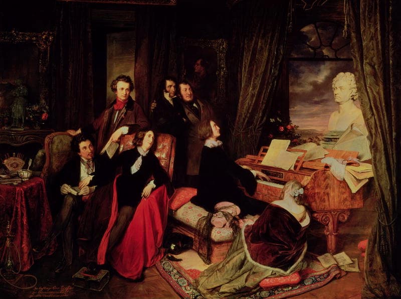 Liszt at the Piano