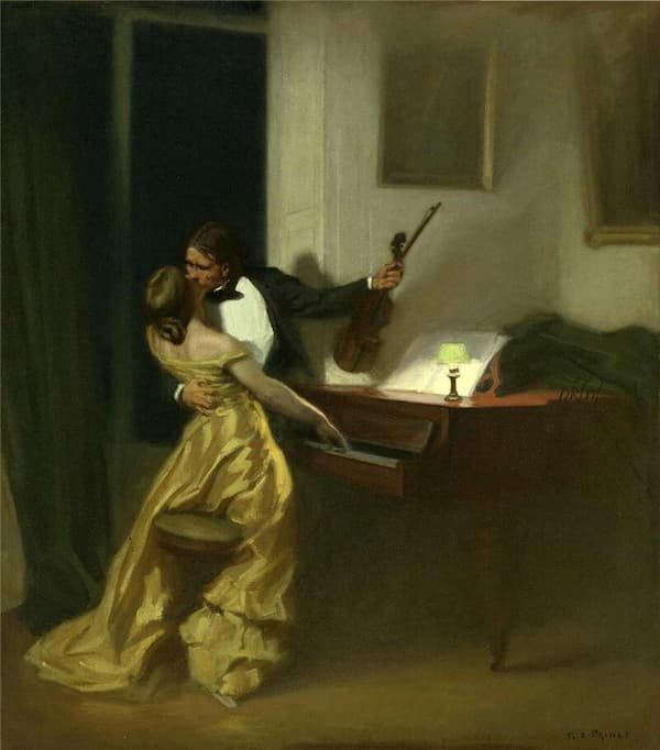 René-Xavier Prinet: The Kreutzer Sonata, 1901