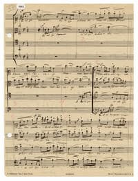 Schoenberg's 4 Part Puzzle Canon music score