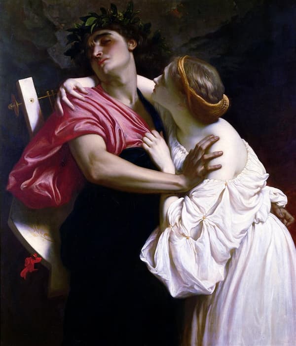 Frederic Leighton: Orfeo ed Euridice, 1864