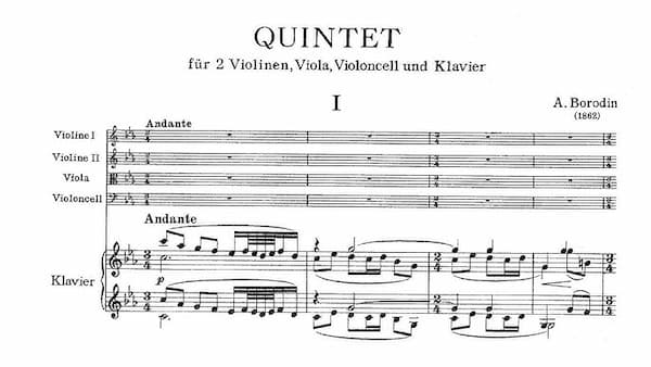 Borodin's Piano Quintet