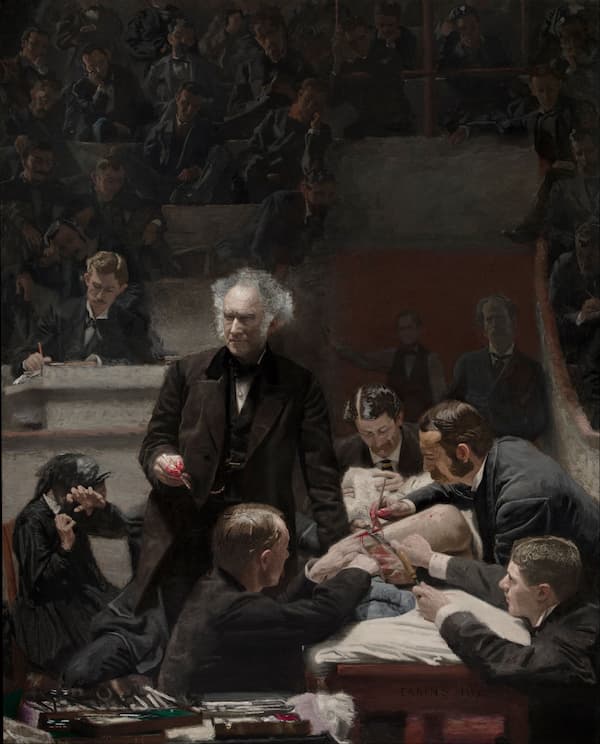 Eakins: Portrait of Dr. Samuel D. Gross (The Gross Clinic), 1875 (Philadelphia Museum of Art)