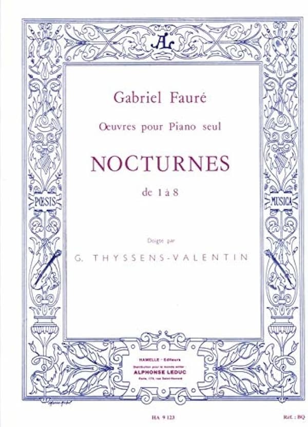 Gabriel Fauré's Nocturne Edition cover