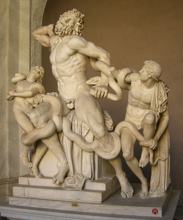 Laocoön and his sons, also known as the Laocoön Group