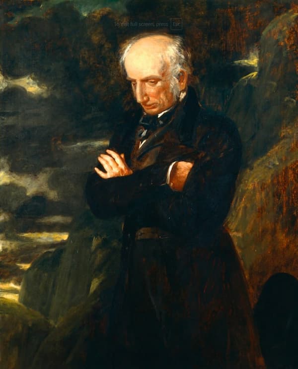 Benjamin Robert Haydon: William Wordsworth, 1842 (London: National Portrait Gallery)