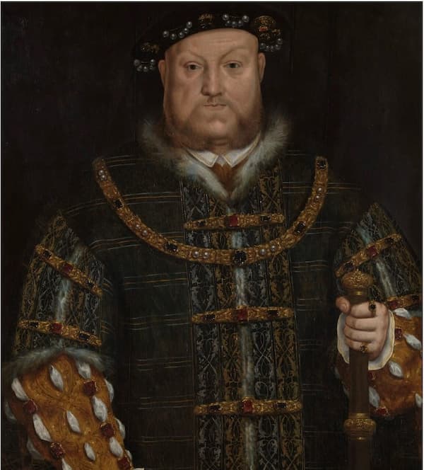 Unknown Artist: King Henry VIII, early 17th century (London: National Portrait Gallery)