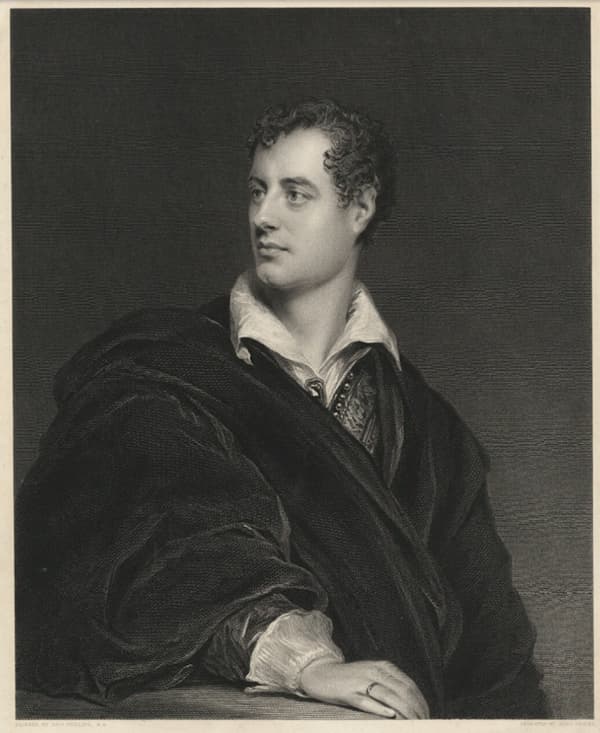 Thomas Phillips: Lord Byron, 1836 (London: National Portrait Gallery)