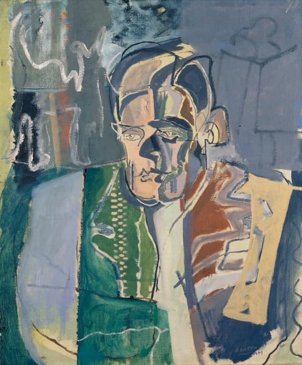 Patrick Heron: T.S. Eliot, 1949 (London: National Portrait Gallery)