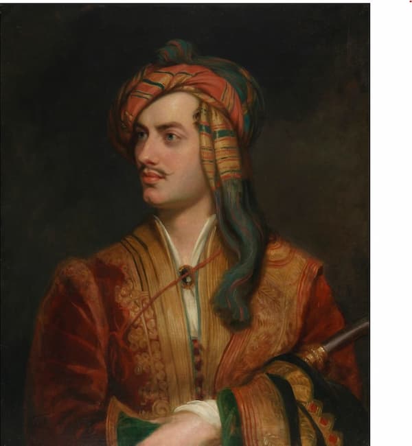 Thomas Phillips: Lord Byron, 1835, based on a work from 1813 (London: National Portrait Gallery)