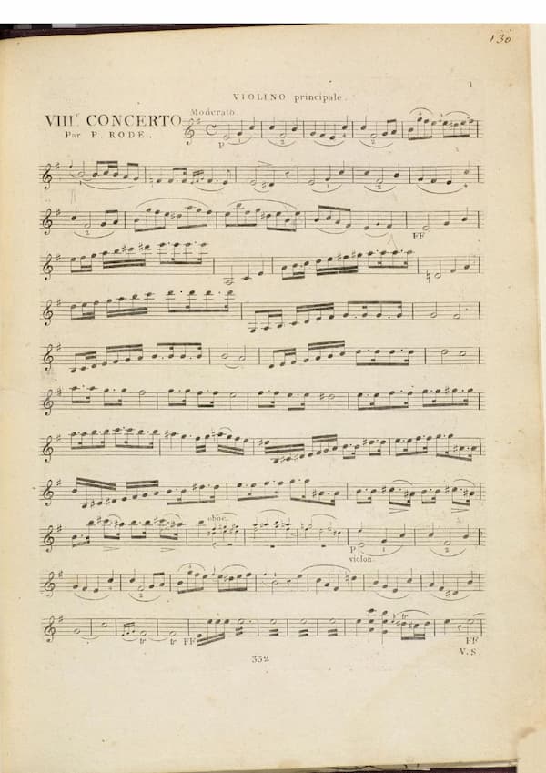 Pierre Rode's Violin Concerto No. 8