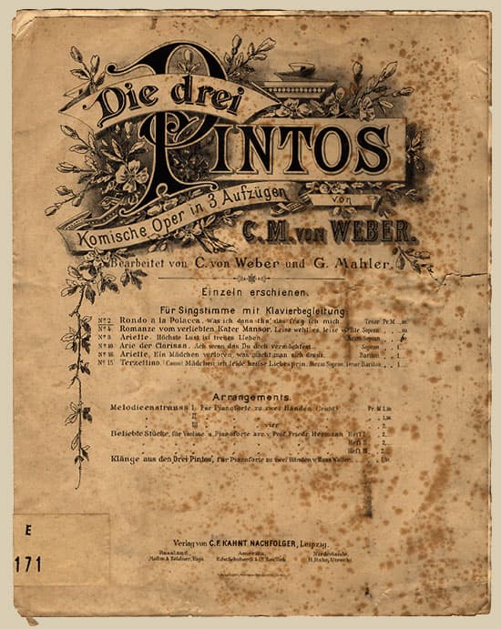 The Three Pintos original score