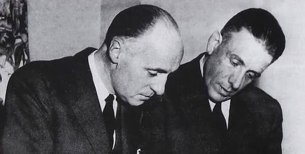 Pierre Bernac and Francis Poulenc