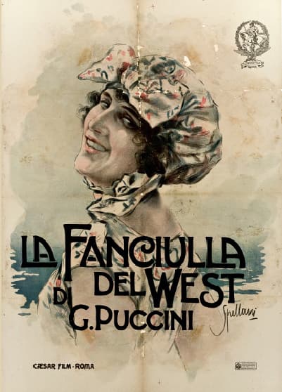 Giacomo Puccini's La fanciulla del West poster