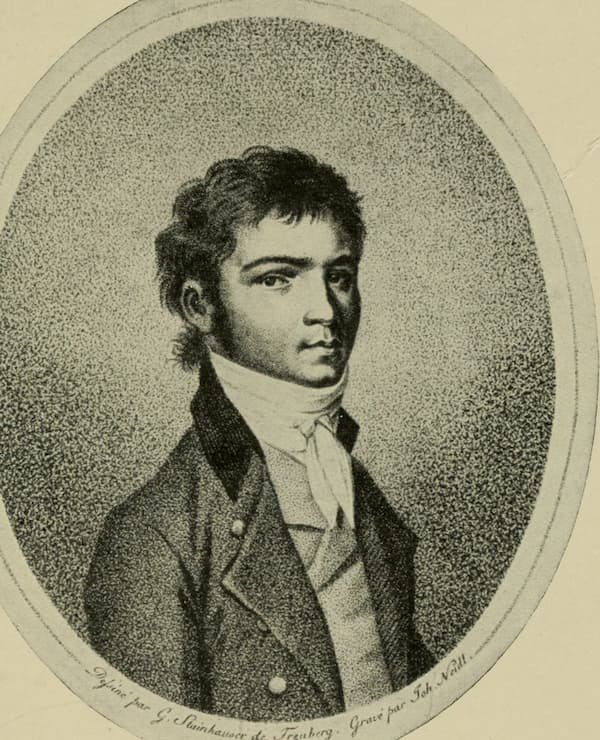 Ludwig van Beethoven at 26 years old