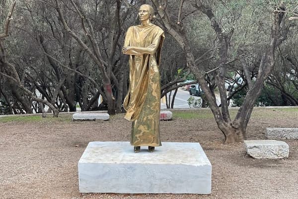 Statue of Maria Callas in Athens