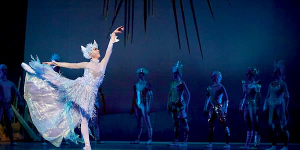 Danielle Tolmie as the Snow Queen, 2023 (photo by Ari Denison) (Eugene Ballet)