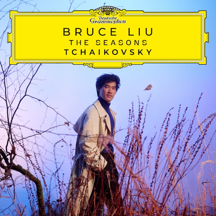 Bruce Liu: The Seasons by Tchaikovsky album cover