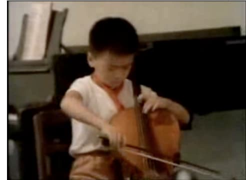 Jian Wang in the documentary "From Mao to Mozart: Isaac Stern in China"