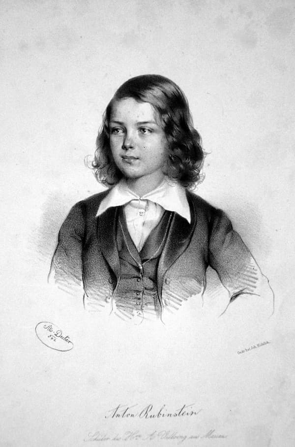 Anton Rubinstein, 1842