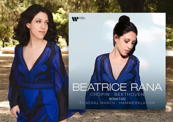 Beatrice Rana Beethoven and Chopin album cover