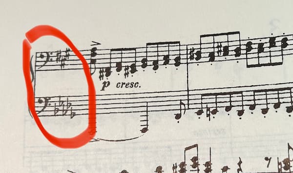 Conflicting key signatures in Prokofiev's Sarcasms