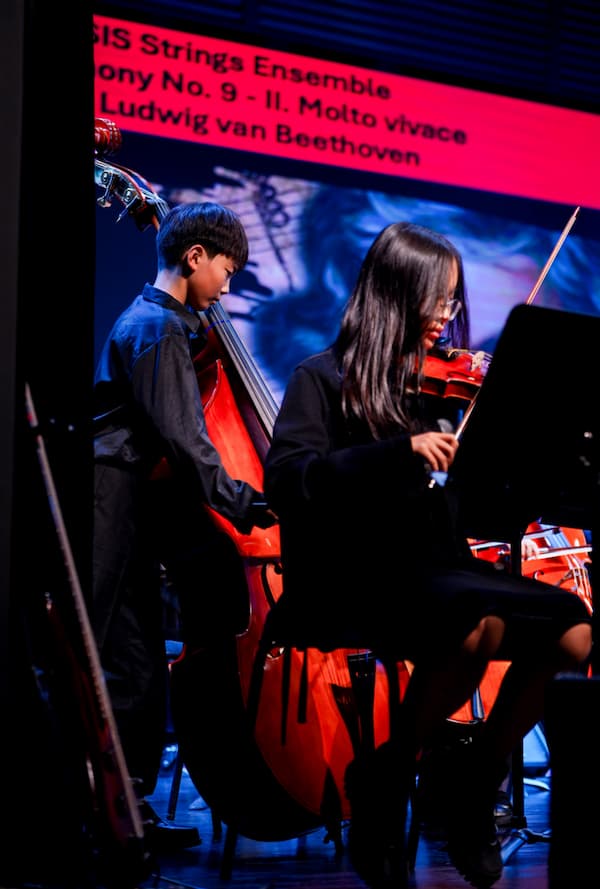 Shekou International School Strings ensemble plays Beethoven