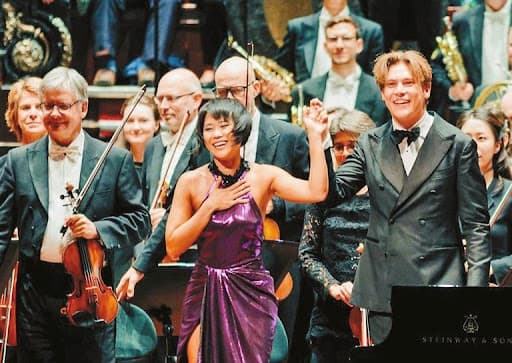 Yuja Wang and Klaus Mäkelä