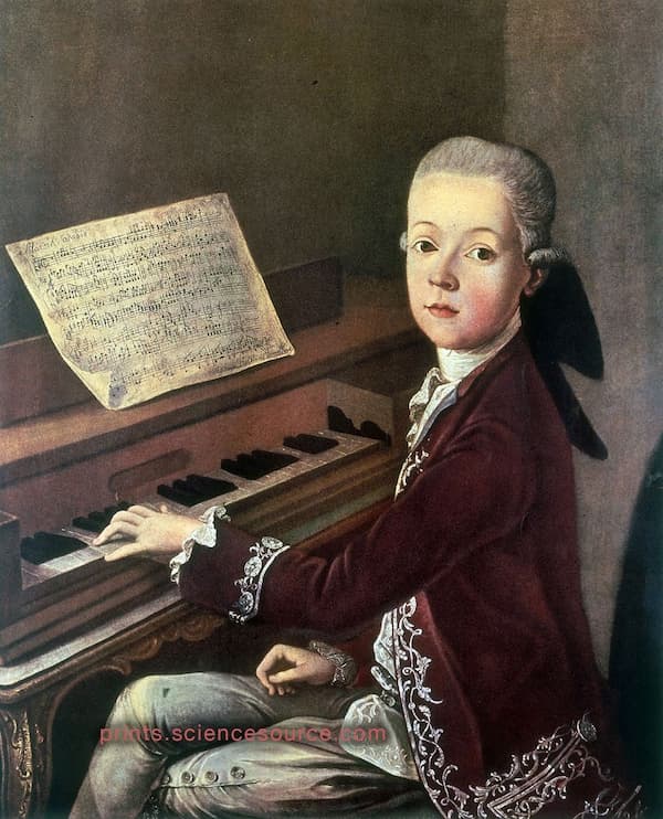 Mozart at the piano