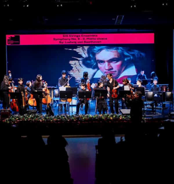 Shekou International School Strings ensemble plays Beethoven