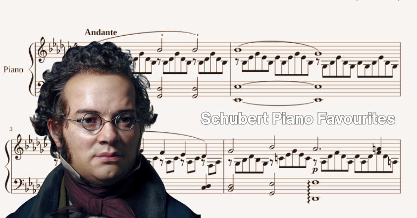 Intimate and Irresistible Schubert Piano Favourites