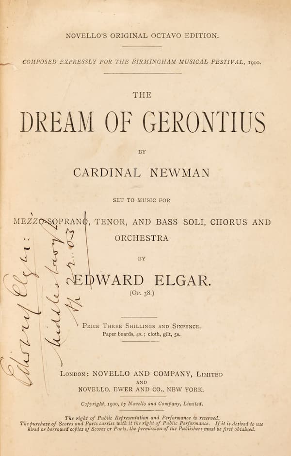 Elgar's Dream of Gerontius