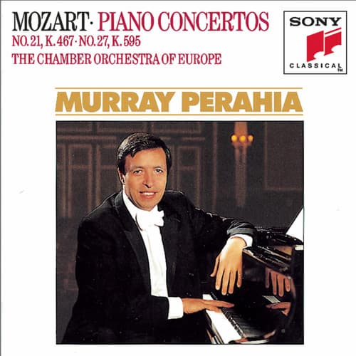 Murray Perahia Mozart Piano Concertos album cover